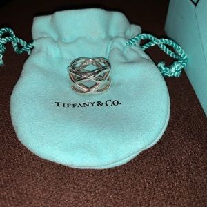 Tiffany & Co Braided Criss Cross Ring